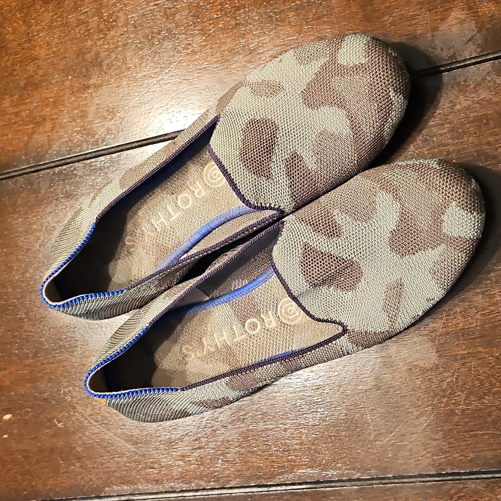 Rothy’s The Loafer Mink Camo Women’s Size 8